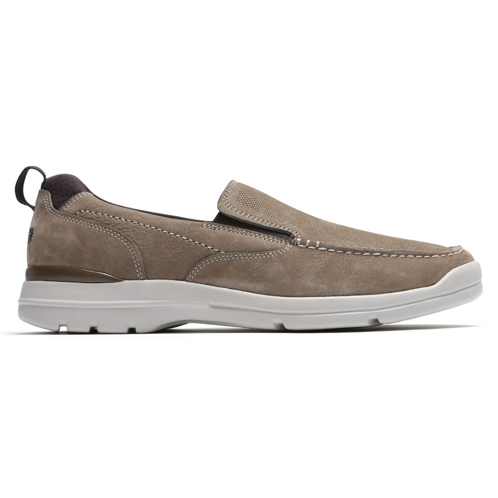 Rockport Singapore Mens Slip-On - City Edge Grey - VK0527314